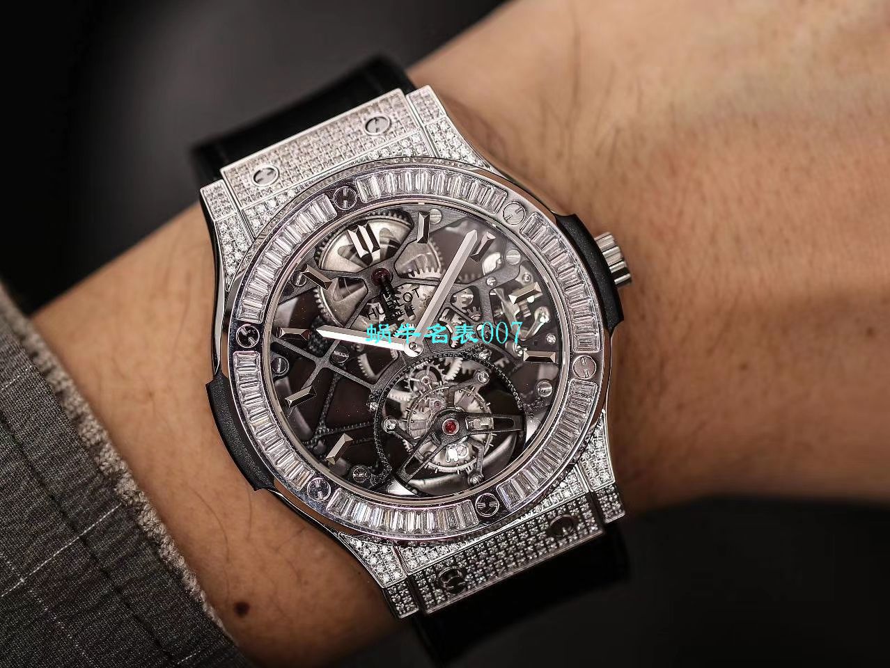 JB厂宇舶经典融合陀飞轮复刻高仿表505 OX 0180 LR 0904，505.OX.0180.LR.1904，505.OX.0180.LR，505.TX.0170.LR腕表 / YUB077