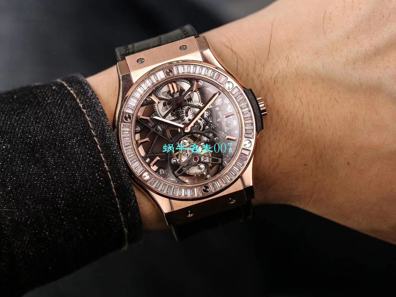 JB厂宇舶经典融合陀飞轮复刻高仿表505 OX 0180 LR 0904，505.OX.0180.LR.1904，505.OX.0180.LR，505.TX.0170.LR腕表 / YUB077