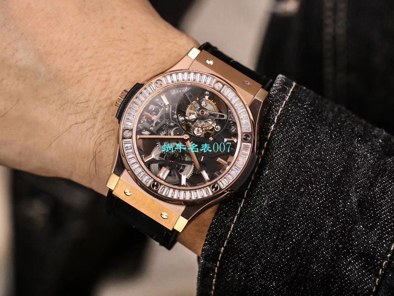JB厂宇舶经典融合陀飞轮复刻高仿表505 OX 0180 LR 0904，505.OX.0180.LR.1904，505.OX.0180.LR，505.TX.0170.LR腕表 / YUB077