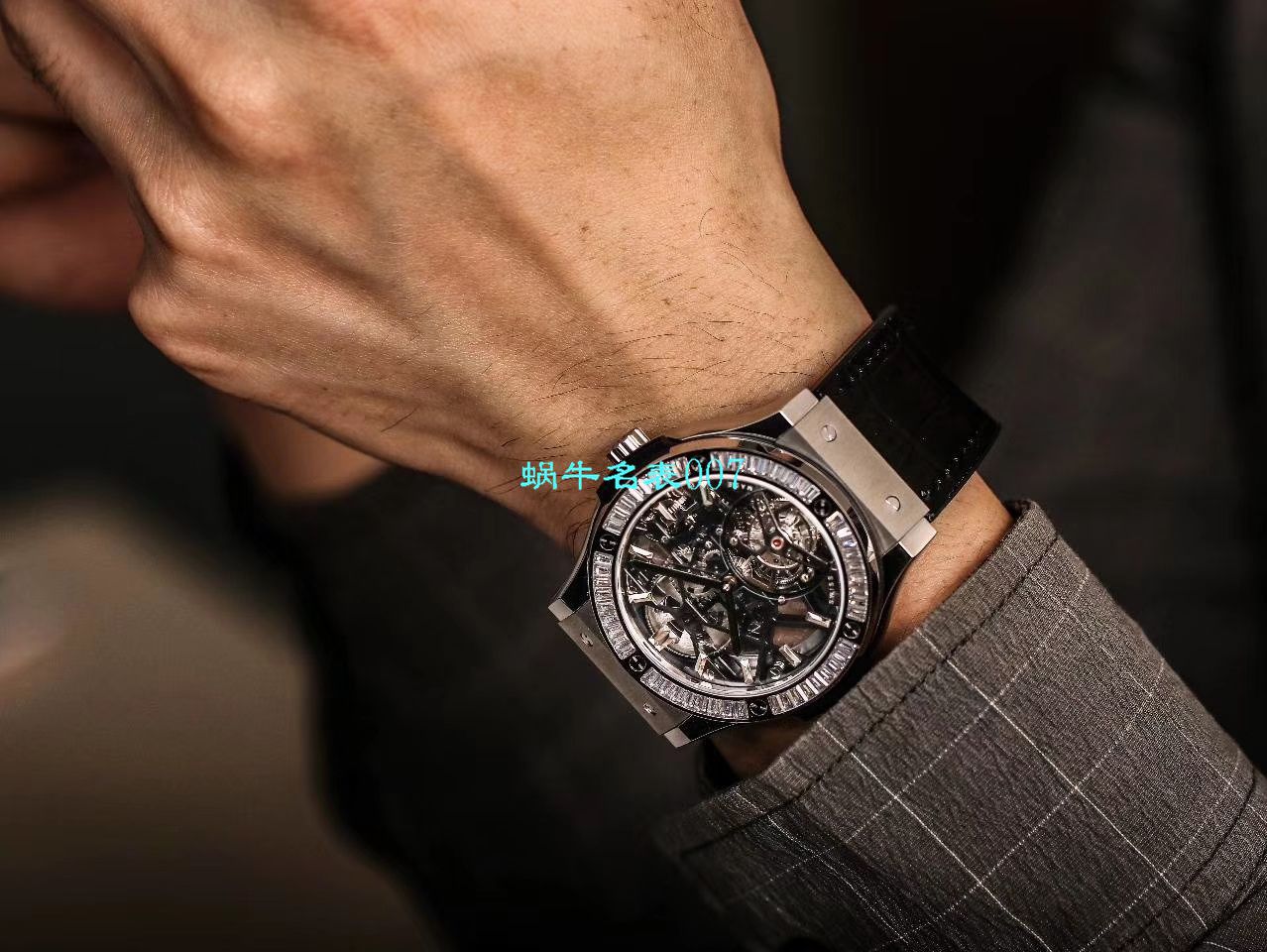 JB厂宇舶经典融合陀飞轮复刻高仿表505 OX 0180 LR 0904，505.OX.0180.LR.1904，505.OX.0180.LR，505.TX.0170.LR腕表 / YUB077