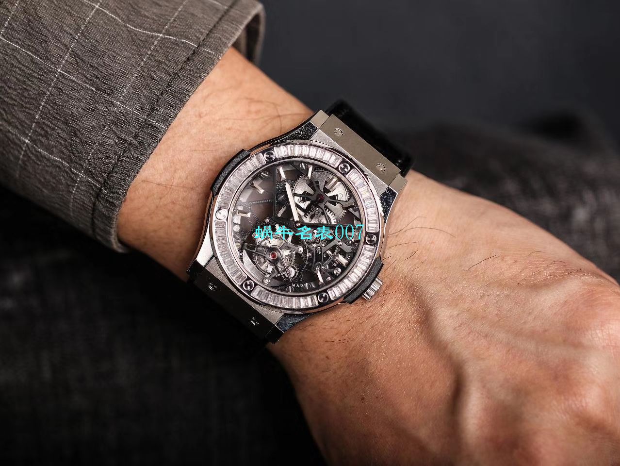 JB厂宇舶经典融合陀飞轮复刻高仿表505 OX 0180 LR 0904，505.OX.0180.LR.1904，505.OX.0180.LR，505.TX.0170.LR腕表 / YUB077