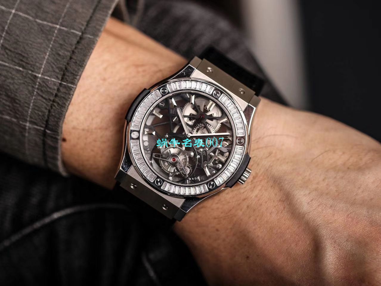 JB厂宇舶经典融合陀飞轮复刻高仿表505 OX 0180 LR 0904，505.OX.0180.LR.1904，505.OX.0180.LR，505.TX.0170.LR腕表 / YUB077