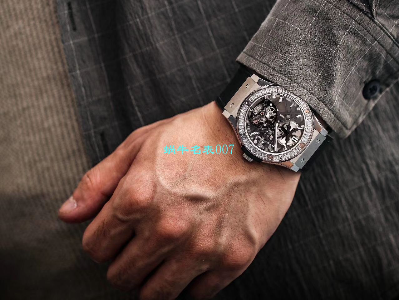 JB厂宇舶经典融合陀飞轮复刻高仿表505 OX 0180 LR 0904，505.OX.0180.LR.1904，505.OX.0180.LR，505.TX.0170.LR腕表 / YUB077