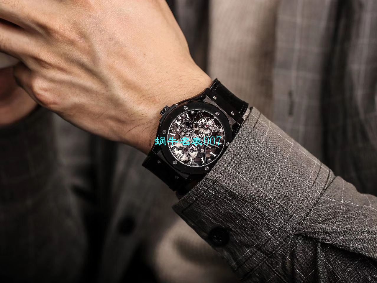 JB厂宇舶经典融合陀飞轮复刻高仿表505 OX 0180 LR 0904，505.OX.0180.LR.1904，505.OX.0180.LR，505.TX.0170.LR腕表 / YUB077