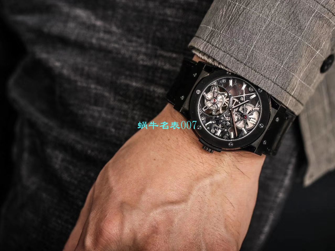 JB厂宇舶经典融合陀飞轮复刻高仿表505 OX 0180 LR 0904，505.OX.0180.LR.1904，505.OX.0180.LR，505.TX.0170.LR腕表 / YUB077