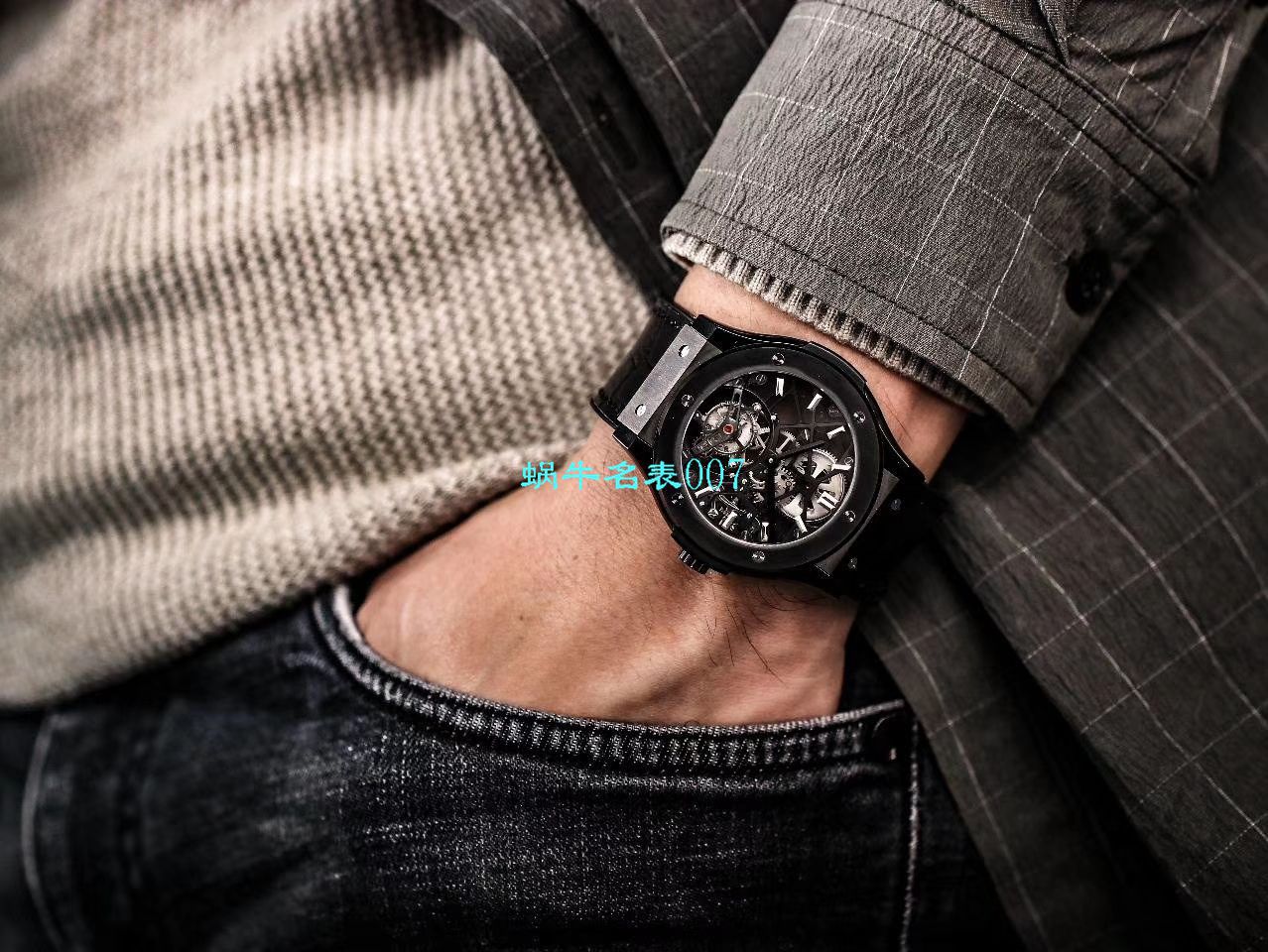 JB厂宇舶经典融合陀飞轮复刻高仿表505 OX 0180 LR 0904，505.OX.0180.LR.1904，505.OX.0180.LR，505.TX.0170.LR腕表 / YUB077