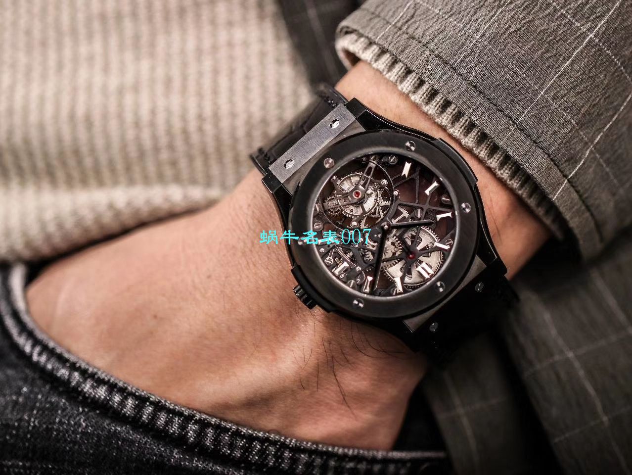 JB厂宇舶经典融合陀飞轮复刻高仿表505 OX 0180 LR 0904，505.OX.0180.LR.1904，505.OX.0180.LR，505.TX.0170.LR腕表 / YUB077