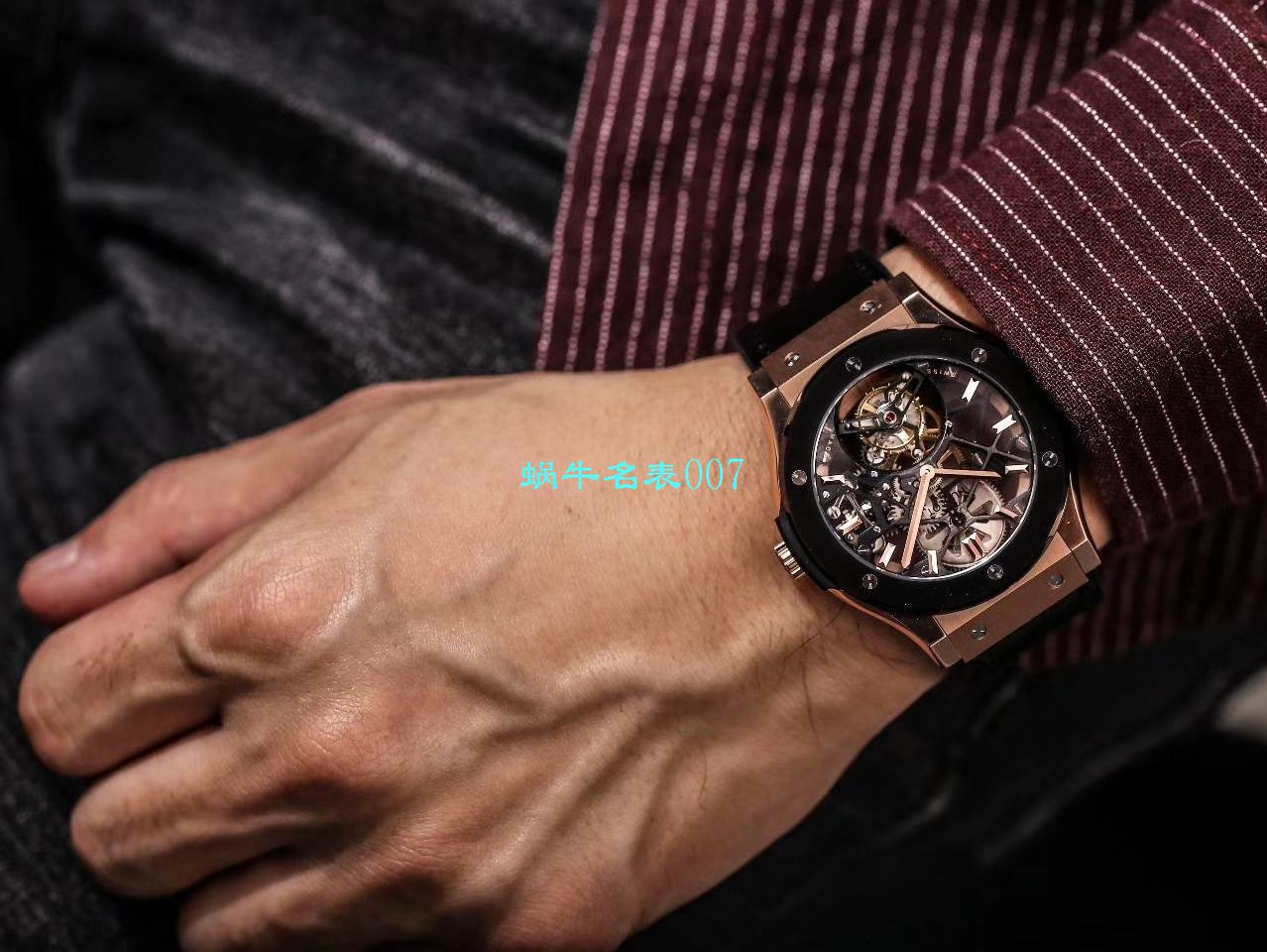 JB厂宇舶经典融合陀飞轮复刻高仿表505 OX 0180 LR 0904，505.OX.0180.LR.1904，505.OX.0180.LR，505.TX.0170.LR腕表 / YUB077