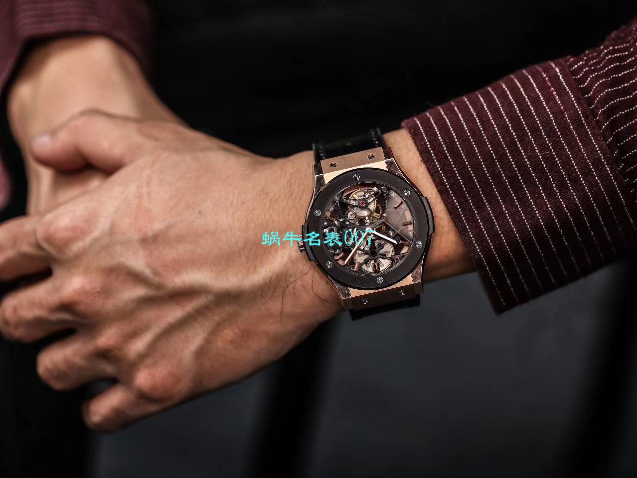 JB厂宇舶经典融合陀飞轮复刻高仿表505 OX 0180 LR 0904，505.OX.0180.LR.1904，505.OX.0180.LR，505.TX.0170.LR腕表 / YUB077