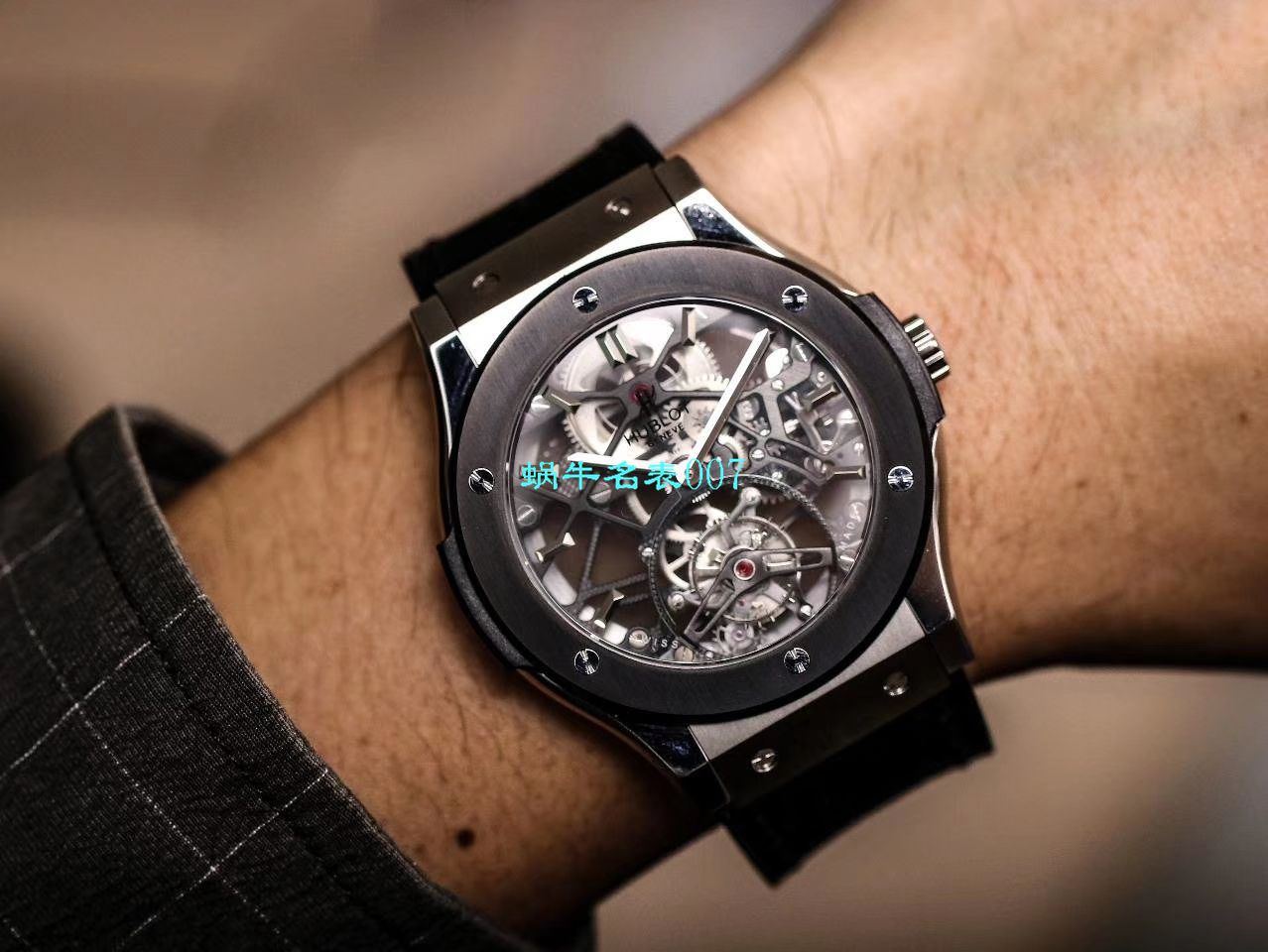 JB厂宇舶经典融合陀飞轮复刻高仿表505 OX 0180 LR 0904，505.OX.0180.LR.1904，505.OX.0180.LR，505.TX.0170.LR腕表 / YUB077