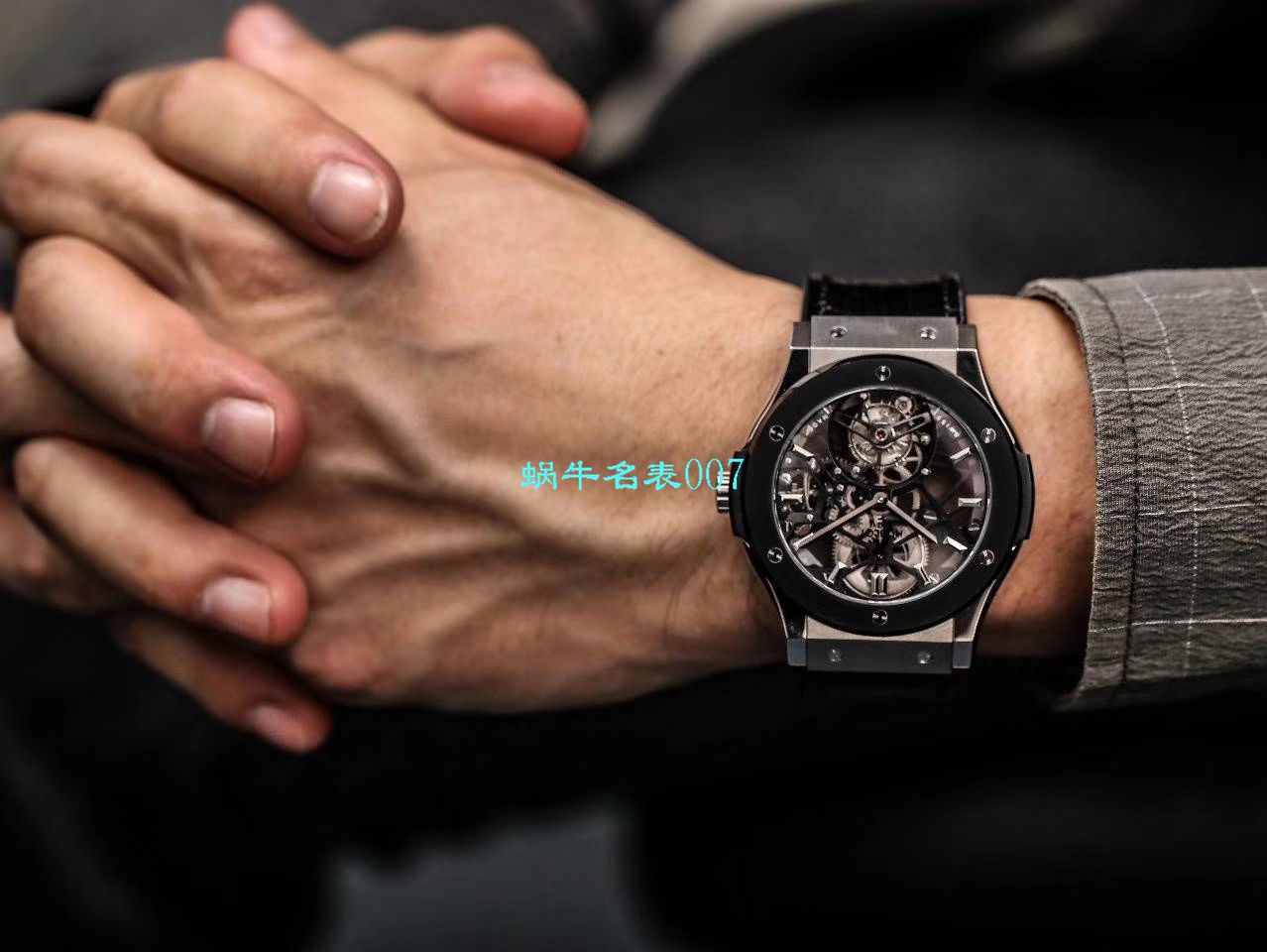 JB厂宇舶经典融合陀飞轮复刻高仿表505 OX 0180 LR 0904，505.OX.0180.LR.1904，505.OX.0180.LR，505.TX.0170.LR腕表 / YUB077