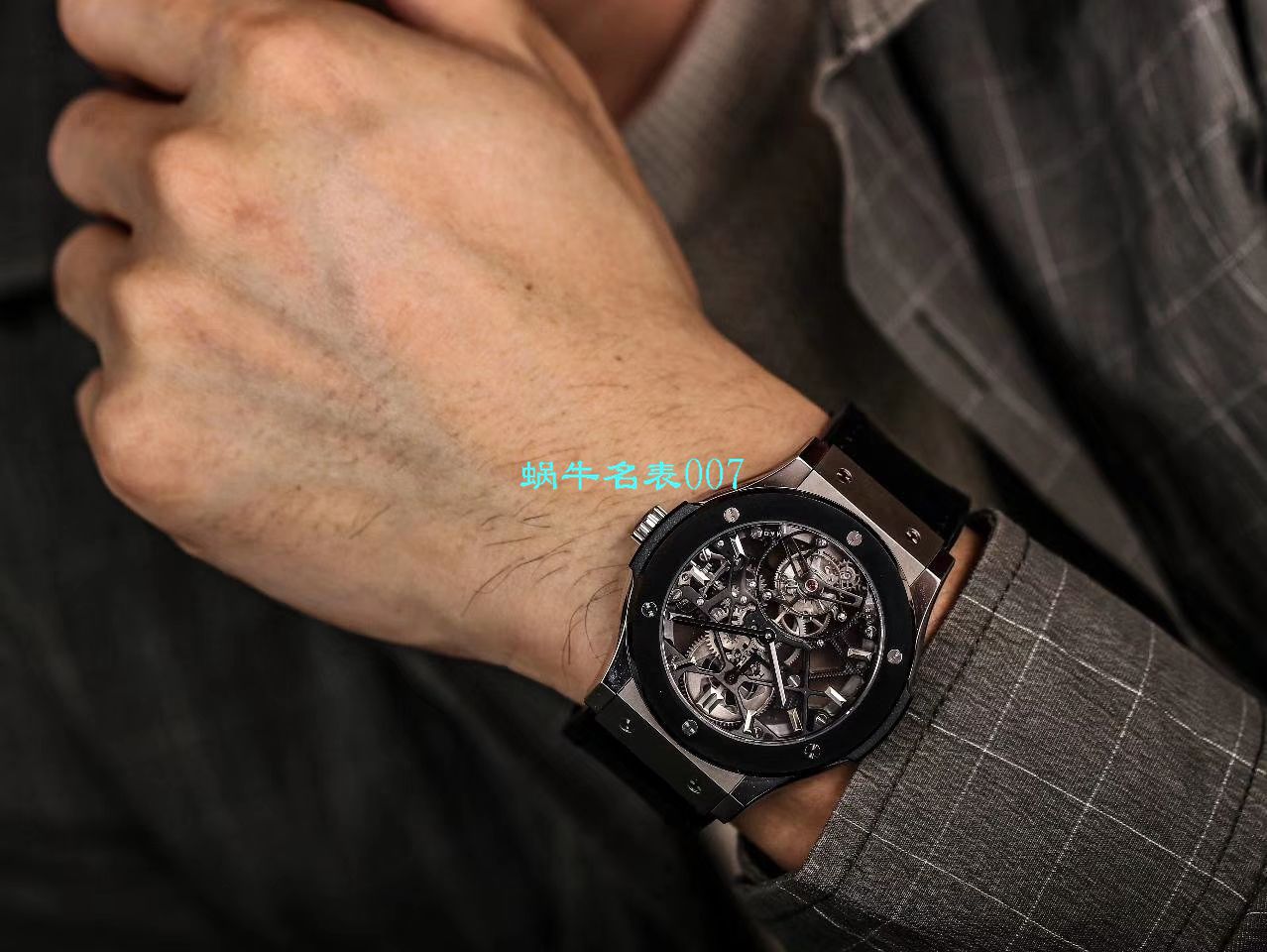 JB厂宇舶经典融合陀飞轮复刻高仿表505 OX 0180 LR 0904，505.OX.0180.LR.1904，505.OX.0180.LR，505.TX.0170.LR腕表 / YUB077