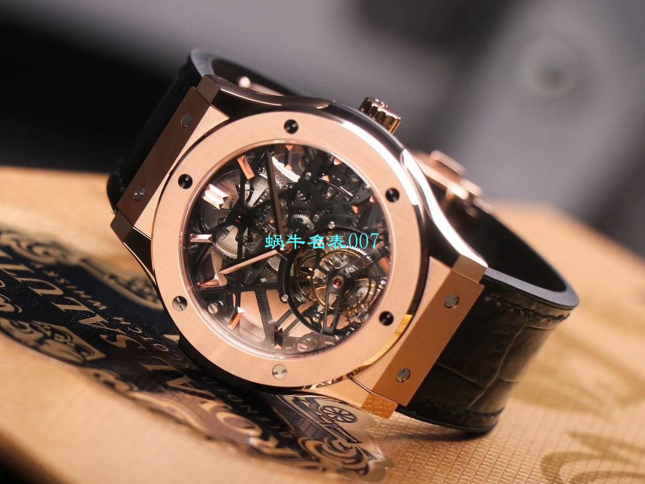 JB厂宇舶经典融合陀飞轮复刻高仿表505 OX 0180 LR 0904，505.OX.0180.LR.1904，505.OX.0180.LR，505.TX.0170.LR腕表 / YUB077