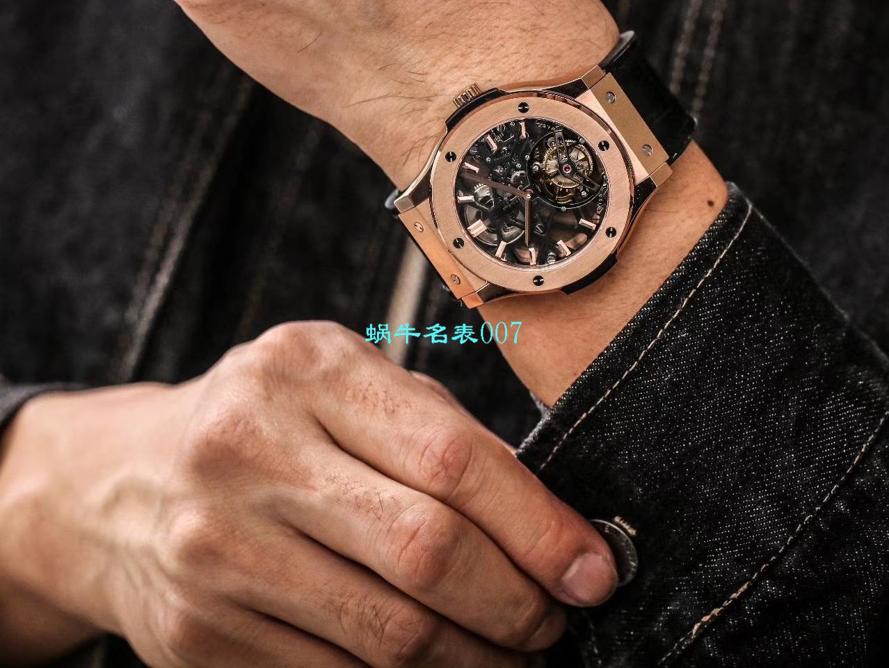 JB厂宇舶经典融合陀飞轮复刻高仿表505 OX 0180 LR 0904，505.OX.0180.LR.1904，505.OX.0180.LR，505.TX.0170.LR腕表 / YUB077