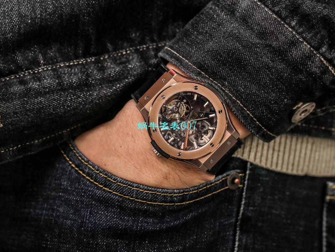 JB厂宇舶经典融合陀飞轮复刻高仿表505 OX 0180 LR 0904，505.OX.0180.LR.1904，505.OX.0180.LR，505.TX.0170.LR腕表 / YUB077