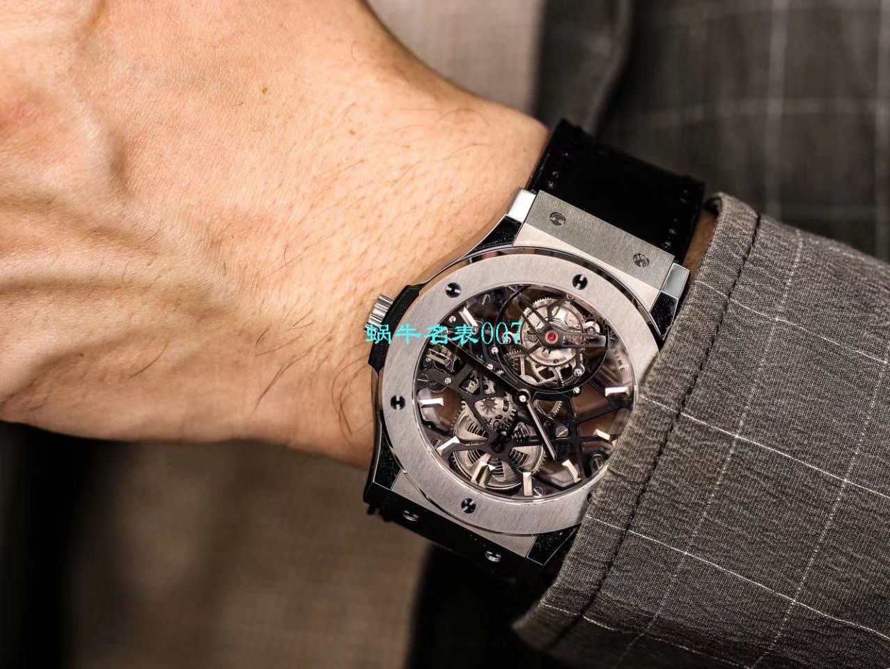JB厂宇舶经典融合陀飞轮复刻高仿表505 OX 0180 LR 0904，505.OX.0180.LR.1904，505.OX.0180.LR，505.TX.0170.LR腕表 / YUB077