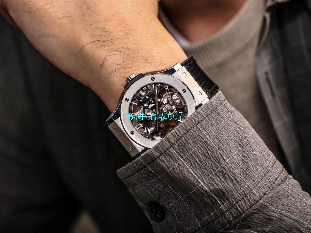JB厂宇舶经典融合陀飞轮复刻高仿表505 OX 0180 LR 0904，505.OX.0180.LR.1904，505.OX.0180.LR，505.TX.0170.LR腕表 / YUB077