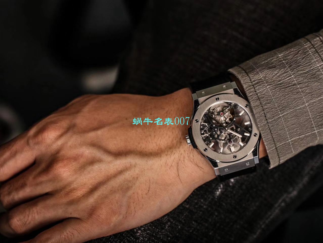 JB厂宇舶经典融合陀飞轮复刻高仿表505 OX 0180 LR 0904，505.OX.0180.LR.1904，505.OX.0180.LR，505.TX.0170.LR腕表 / YUB077