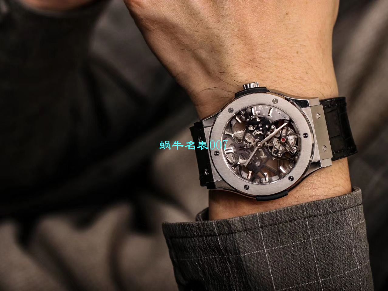 JB厂宇舶经典融合陀飞轮复刻高仿表505 OX 0180 LR 0904，505.OX.0180.LR.1904，505.OX.0180.LR，505.TX.0170.LR腕表 / YUB077
