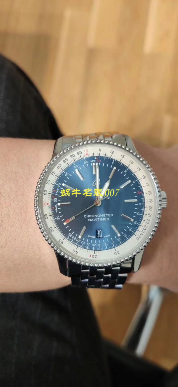 【渠道原单】百年灵航空计时1系列A17326211C1P3（蓝面）腕表 / BL099