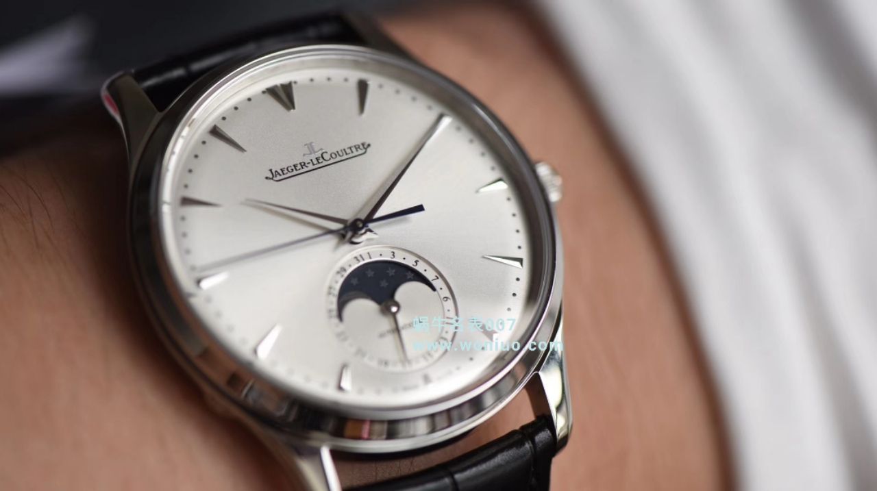 视频评测ZF厂官网复刻高仿积家月相大师系列Q1362520，136255J，1368420，1368470腕表 / JJ124ZF