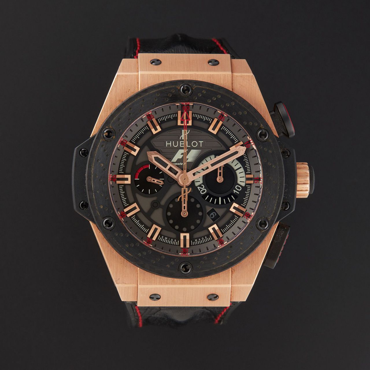 视频评测V6厂宇舶法拉利复刻表Hublot  703.OM.6912.HR.FMC12 King Power Great Britain Limited Edition / YB072V6