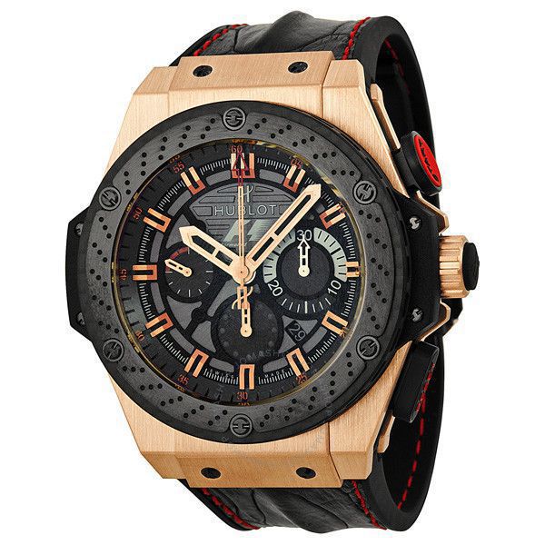 视频评测V6厂宇舶法拉利复刻表Hublot  703.OM.6912.HR.FMC12 King Power Great Britain Limited Edition / YB072V6
