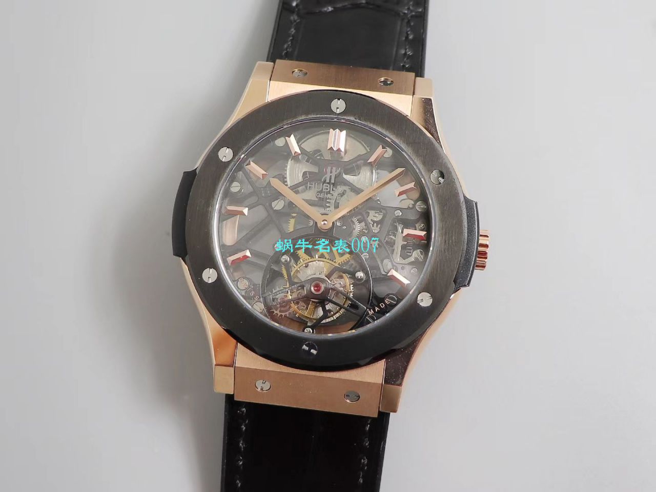 JB厂宇舶经典融合陀飞轮复刻高仿表505 OX 0180 LR 0904，505.OX.0180.LR.1904，505.OX.0180.LR，505.TX.0170.LR腕表 / YUB077