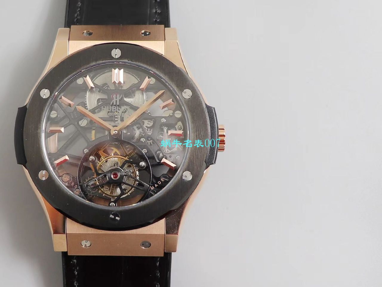 JB厂宇舶经典融合陀飞轮复刻高仿表505 OX 0180 LR 0904，505.OX.0180.LR.1904，505.OX.0180.LR，505.TX.0170.LR腕表 / YUB077