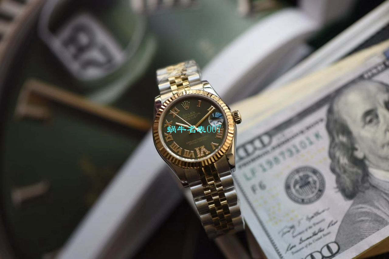 台湾厂超A高仿劳力士日志型31毫米女装m278273-0016腕表 / R529