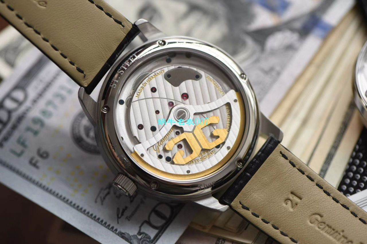 【TZ厂超A精高仿手表】格拉苏蒂原创偏心系列1-91-02-01-05-30腕表 / GLA058