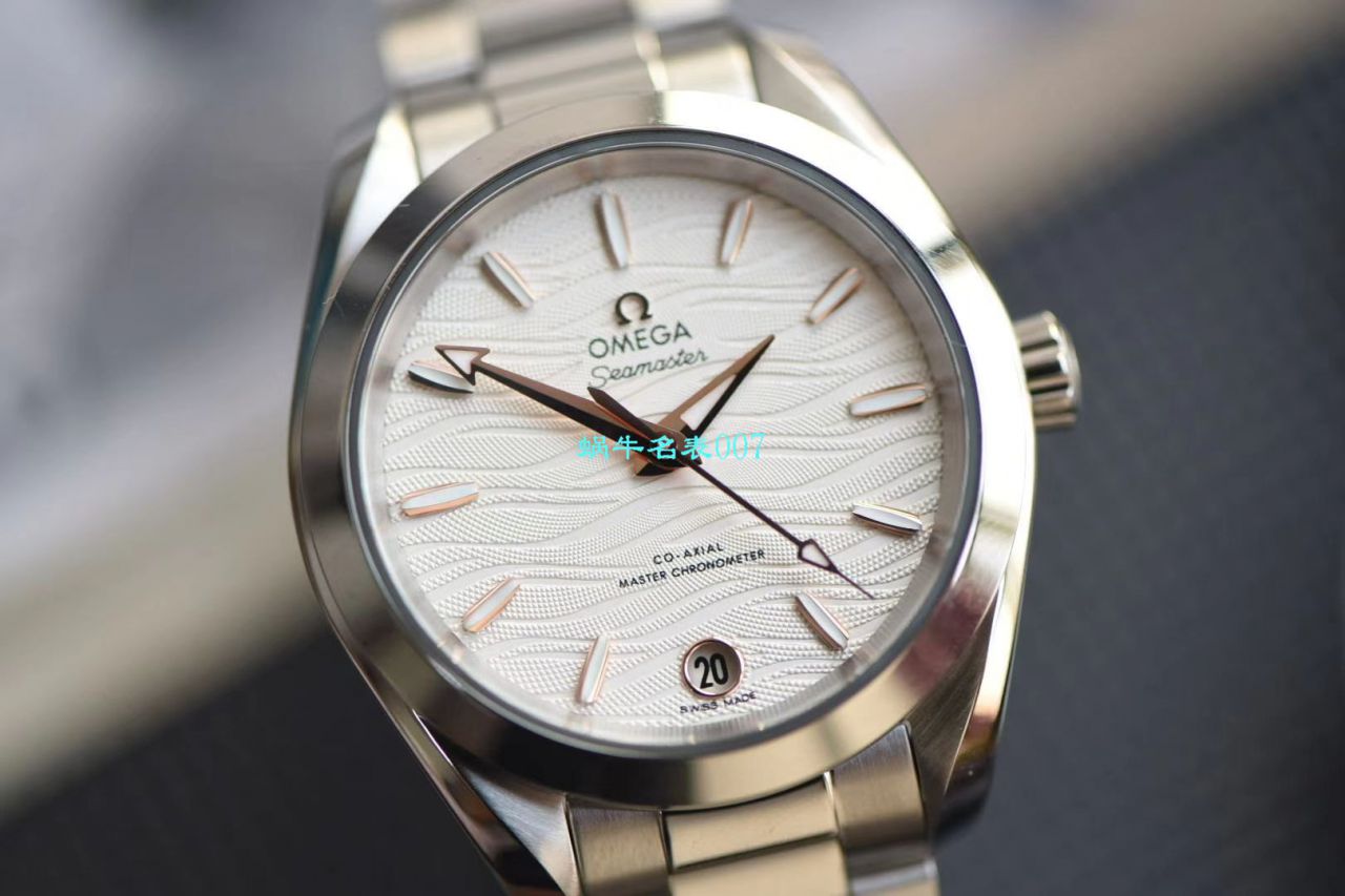视频评测女装推荐VS厂顶级复刻高仿版本OMEGA欧米茄海马AQUA TERRA 150米新款 / M672