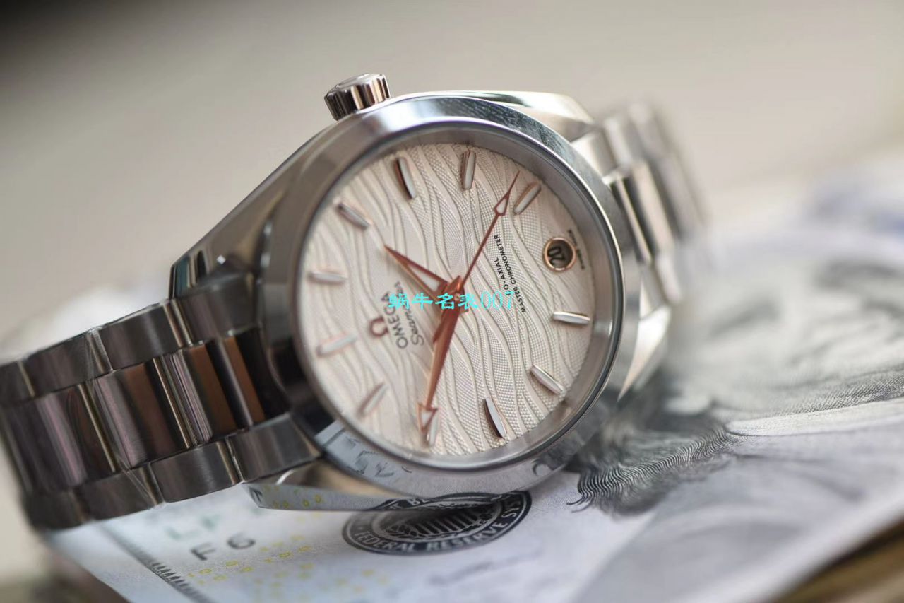 视频评测女装推荐VS厂顶级复刻高仿版本OMEGA欧米茄海马AQUA TERRA 150米新款 / M672