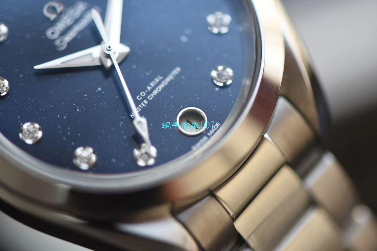 视频评测女装推荐VS厂顶级复刻高仿版本OMEGA欧米茄海马AQUA TERRA 150米新款 / M672