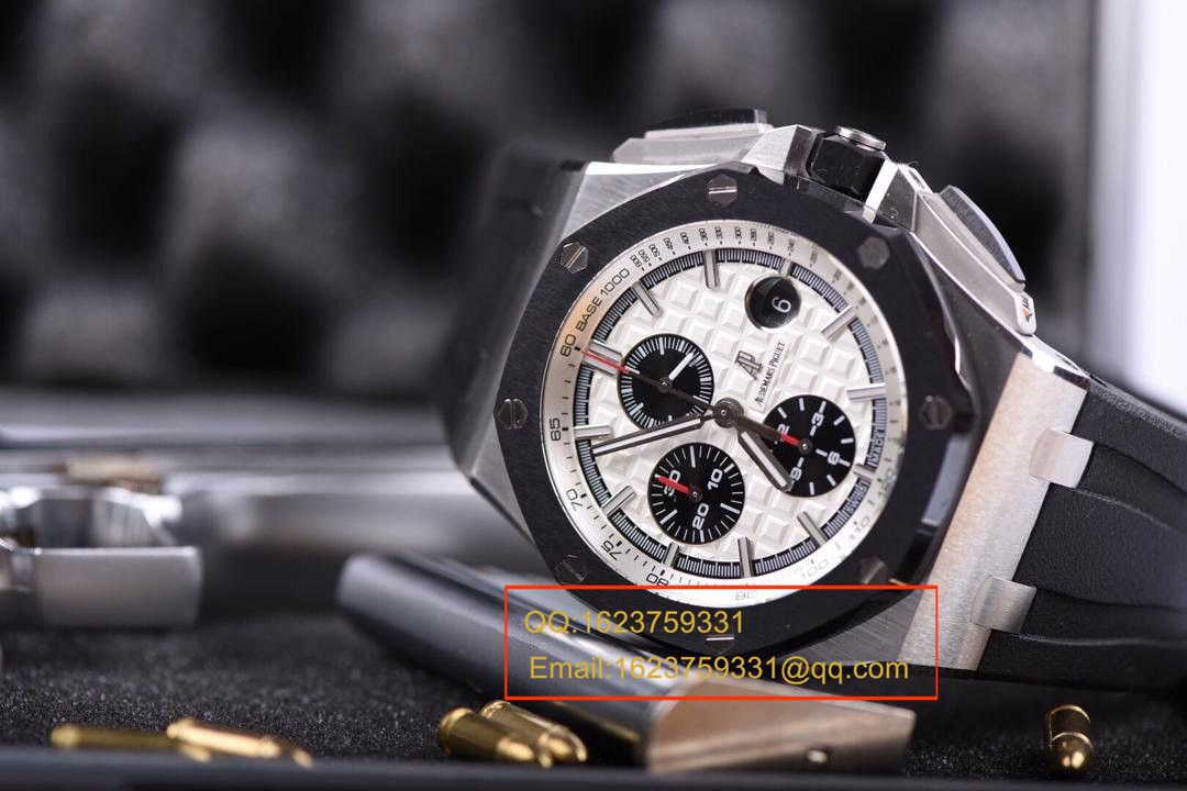 视频评测JF厂官网复刻高仿爱彼皇家橡树大熊猫26400SO.OO.A002CA.01男表 / JF26400