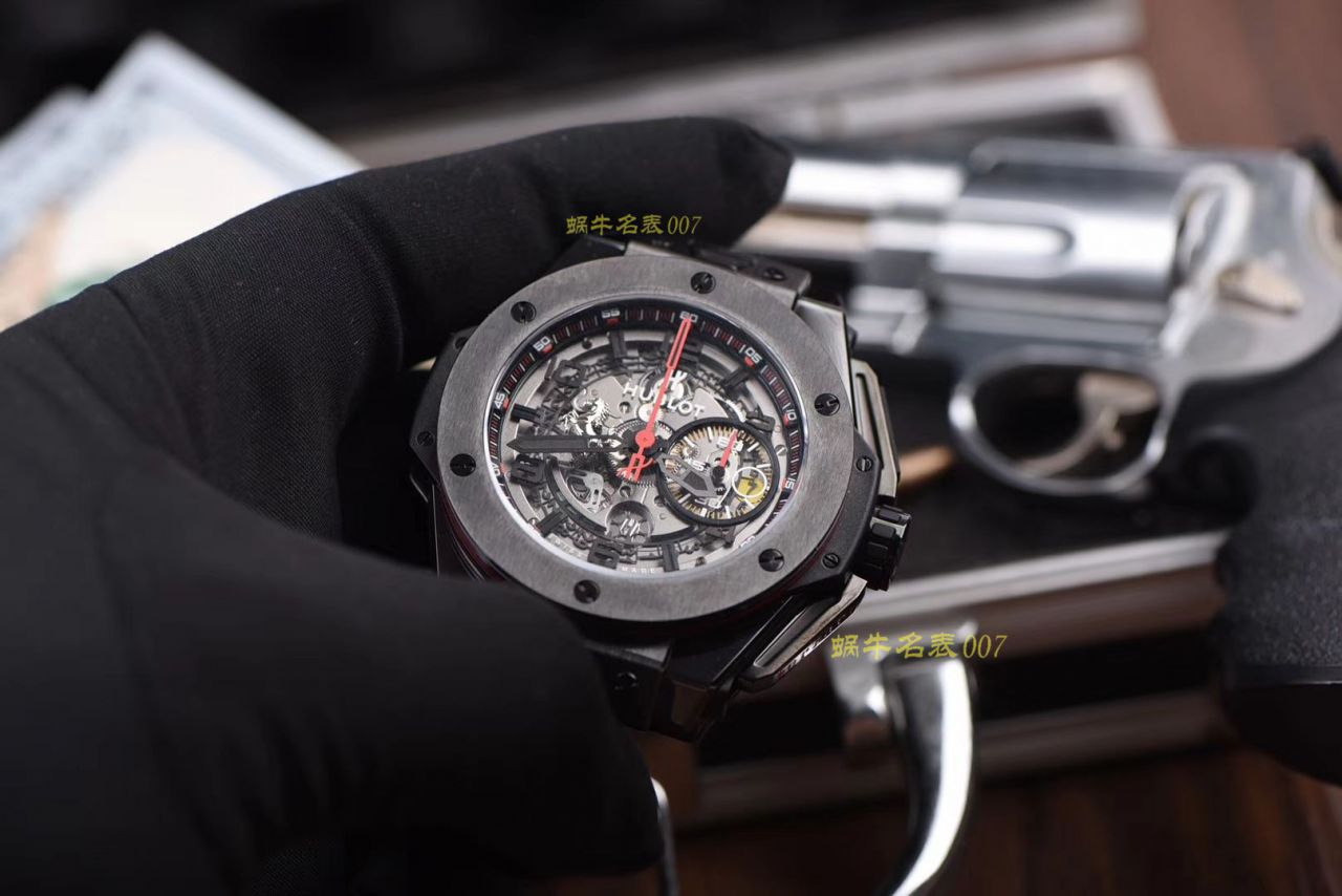 视频讲解V6厂复刻宇舶法拉利Hublot  Ferrari Ceramic F11系列401.CX.0123.VR腕表 / YB062V6