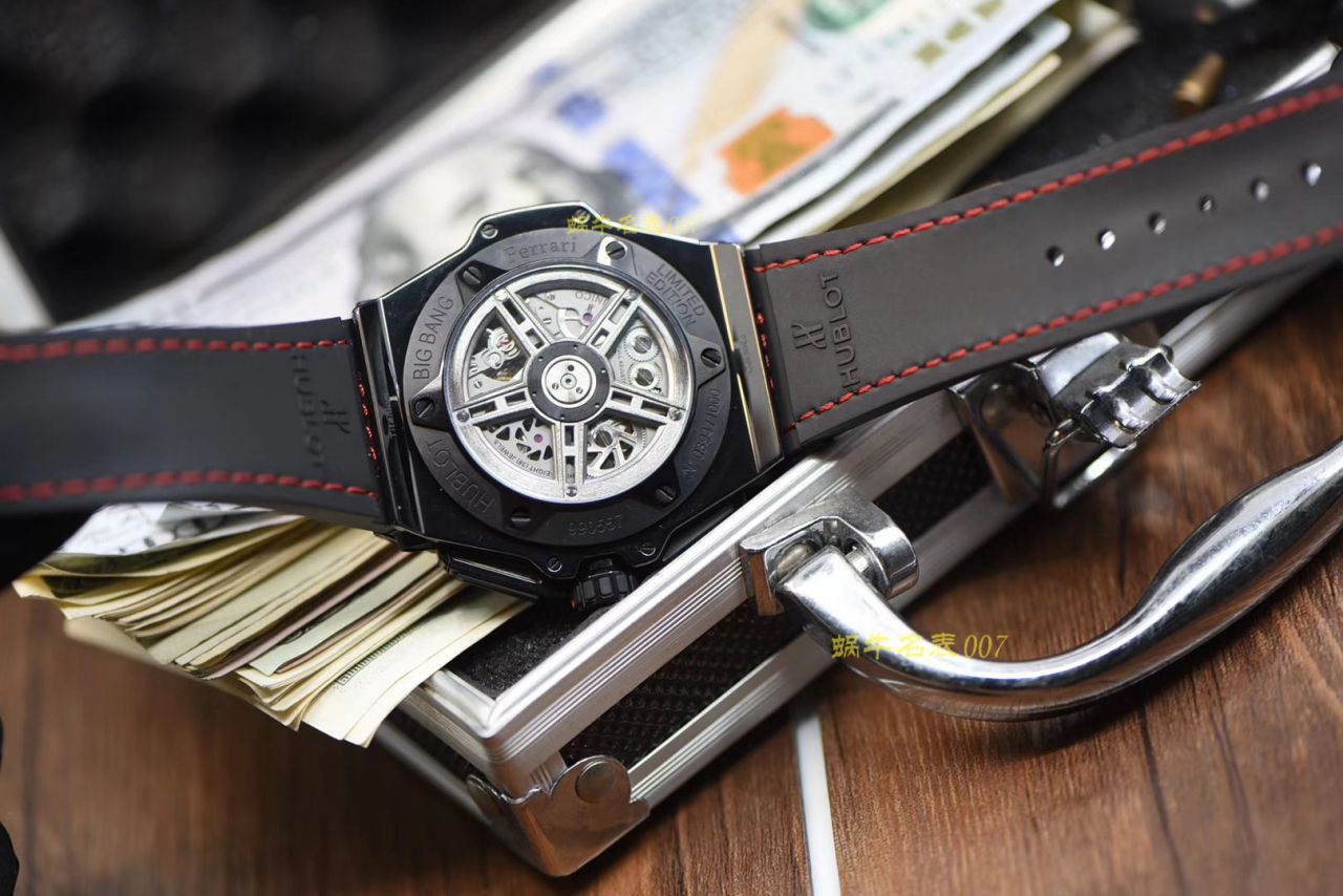 视频讲解V6厂复刻宇舶法拉利Hublot  Ferrari Ceramic F11系列401.CX.0123.VR腕表 / YB062V6