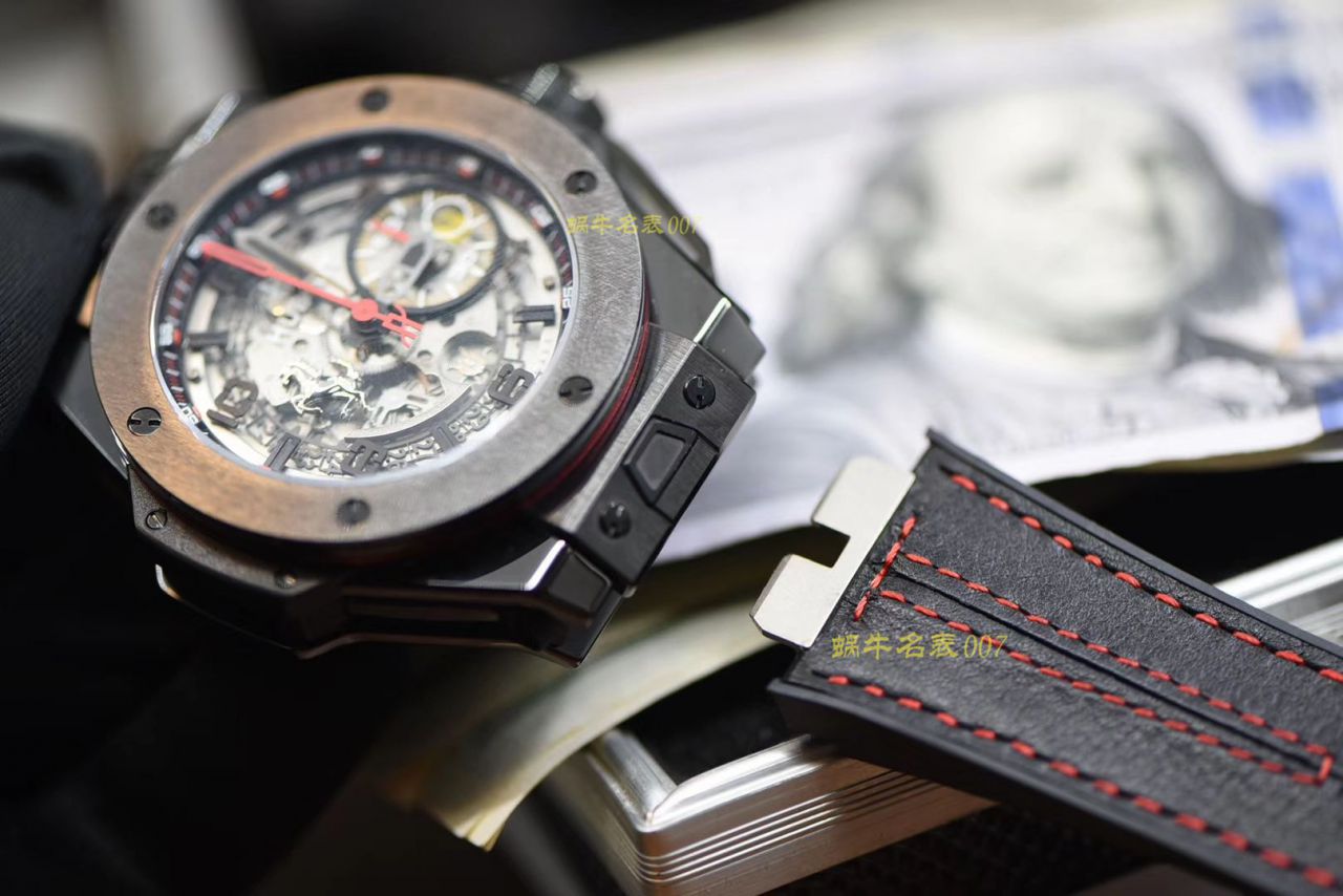 视频讲解V6厂复刻宇舶法拉利Hublot  Ferrari Ceramic F11系列401.CX.0123.VR腕表 / YB062V6