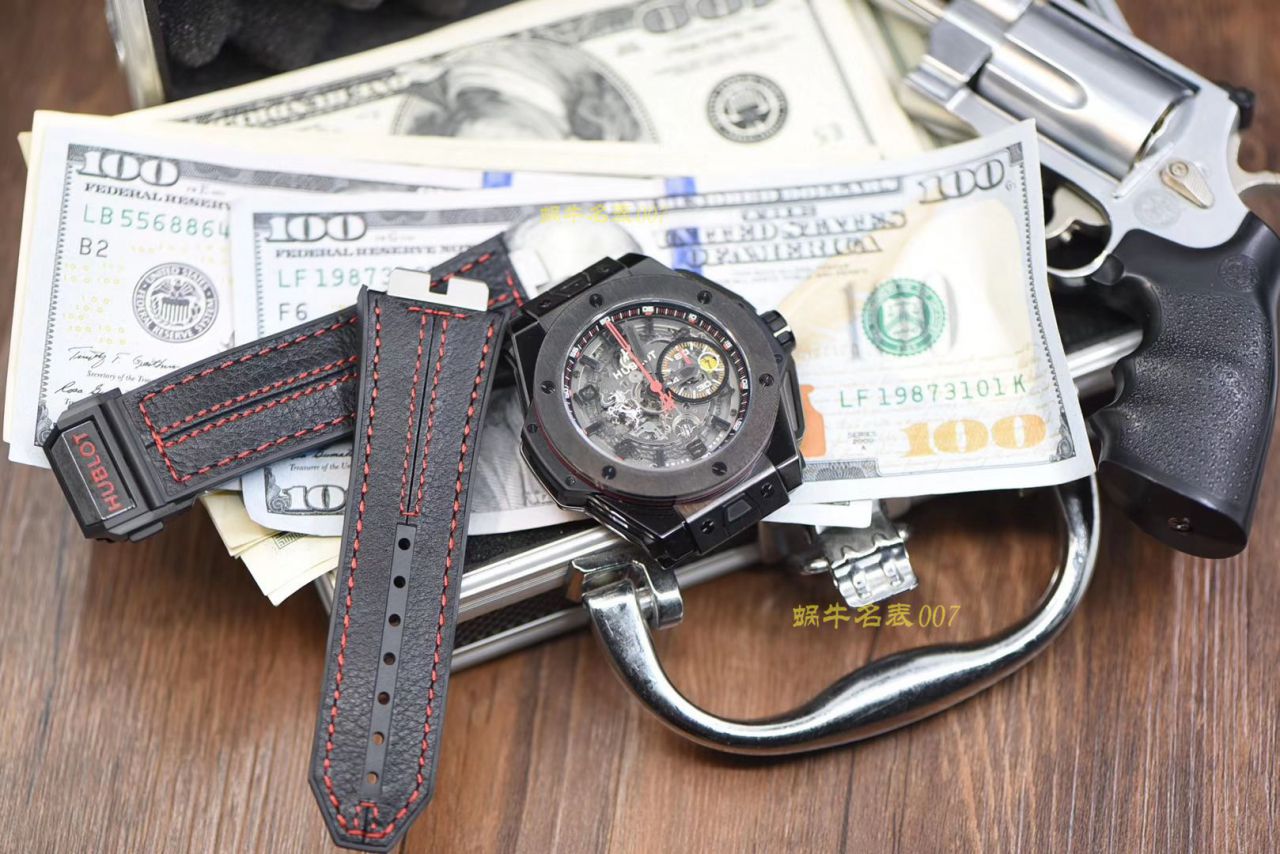 视频讲解V6厂复刻宇舶法拉利Hublot  Ferrari Ceramic F11系列401.CX.0123.VR腕表 / YB062V6