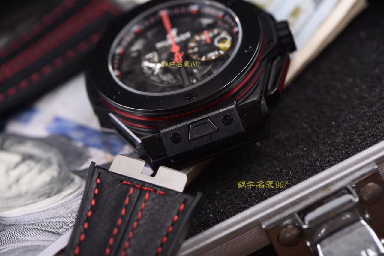视频讲解V6厂复刻宇舶法拉利Hublot  Ferrari Ceramic F11系列401.CX.0123.VR腕表 / YB062V6