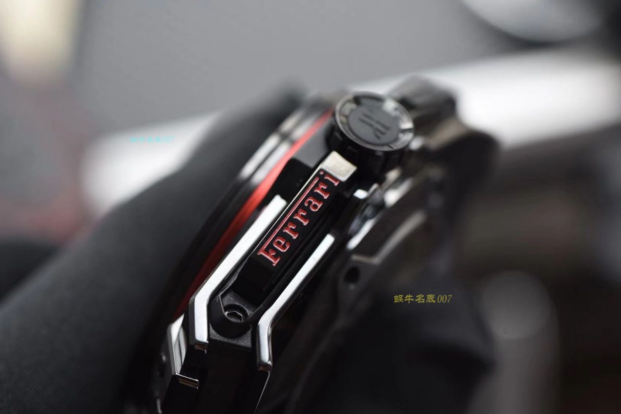 视频讲解V6厂复刻宇舶法拉利Hublot  Ferrari Ceramic F11系列401.CX.0123.VR腕表 / YB062V6
