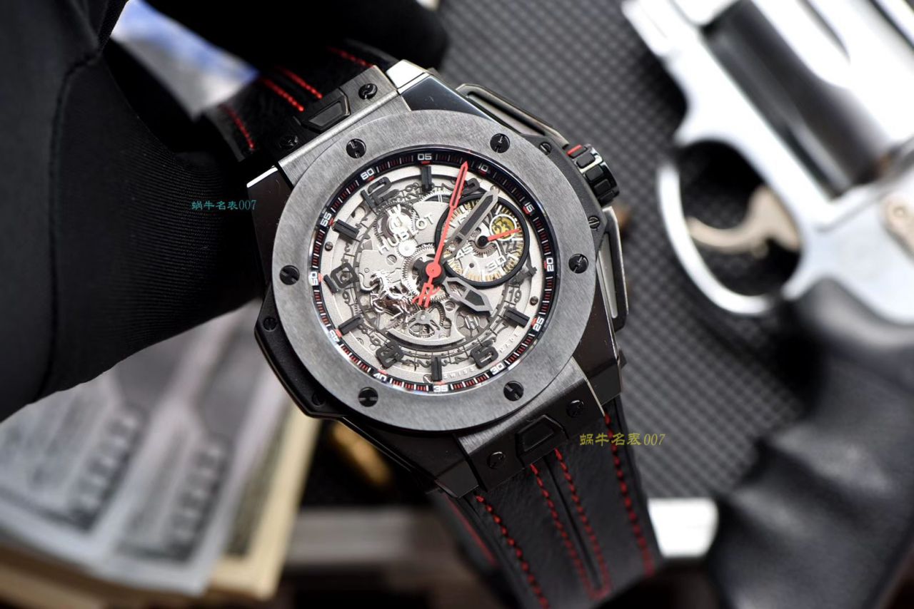 视频讲解V6厂复刻宇舶法拉利Hublot  Ferrari Ceramic F11系列401.CX.0123.VR腕表 / YB062V6