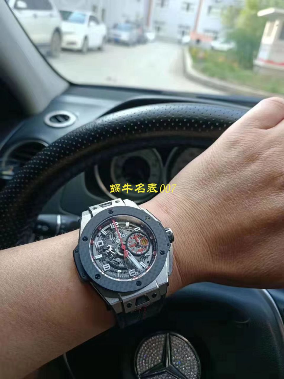 视频讲解V6厂复刻宇舶法拉利Hublot  Ferrari Ceramic F11系列401.CX.0123.VR腕表 / YB062V6