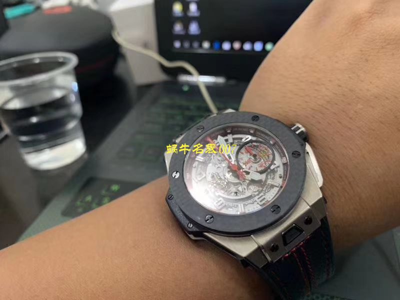 视频讲解V6厂复刻宇舶法拉利Hublot  Ferrari Ceramic F11系列401.CX.0123.VR腕表 / YB062V6