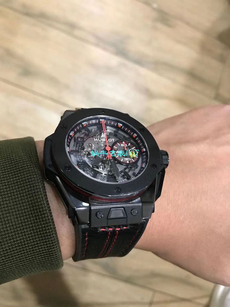 视频讲解V6厂复刻宇舶法拉利Hublot  Ferrari Ceramic F11系列401.CX.0123.VR腕表 / YB062V6