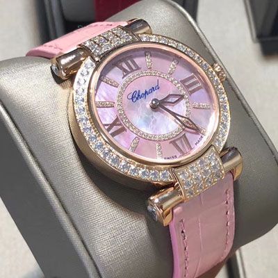 台湾厂顶级高精仿女表Chopard萧邦IMPERIALE系列384242-5006腕表