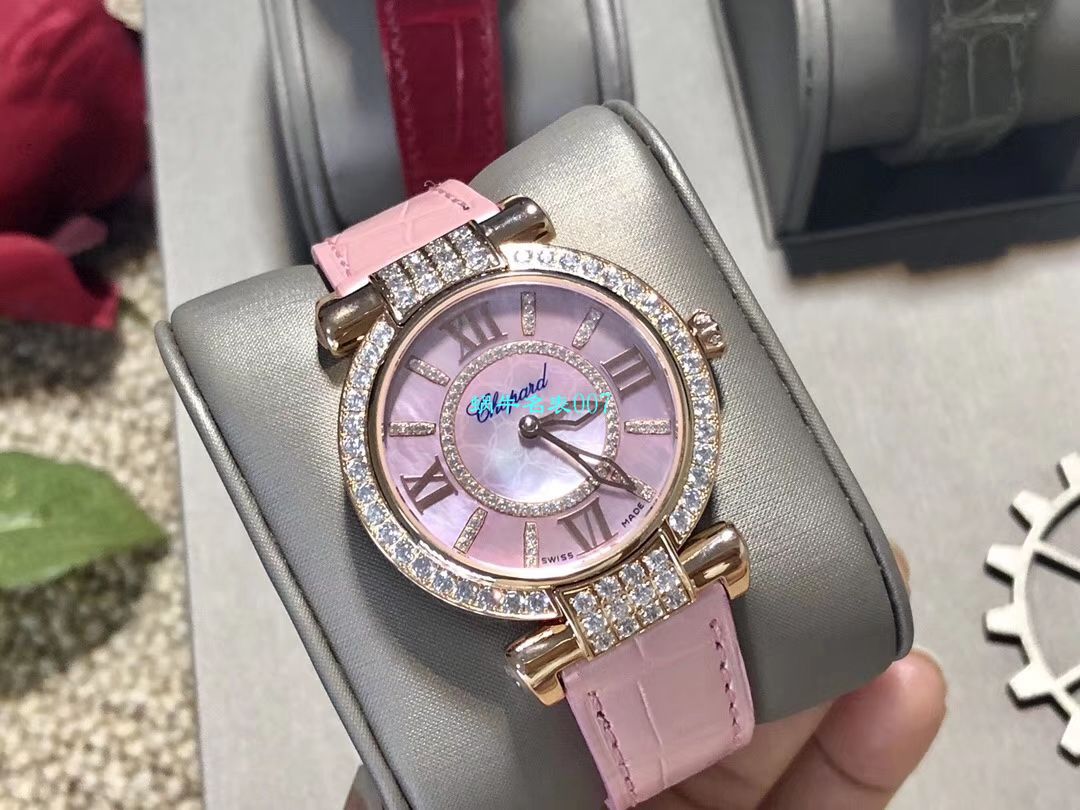 台湾厂顶级高精仿女表Chopard萧邦IMPERIALE系列384242-5006腕表 / XB058