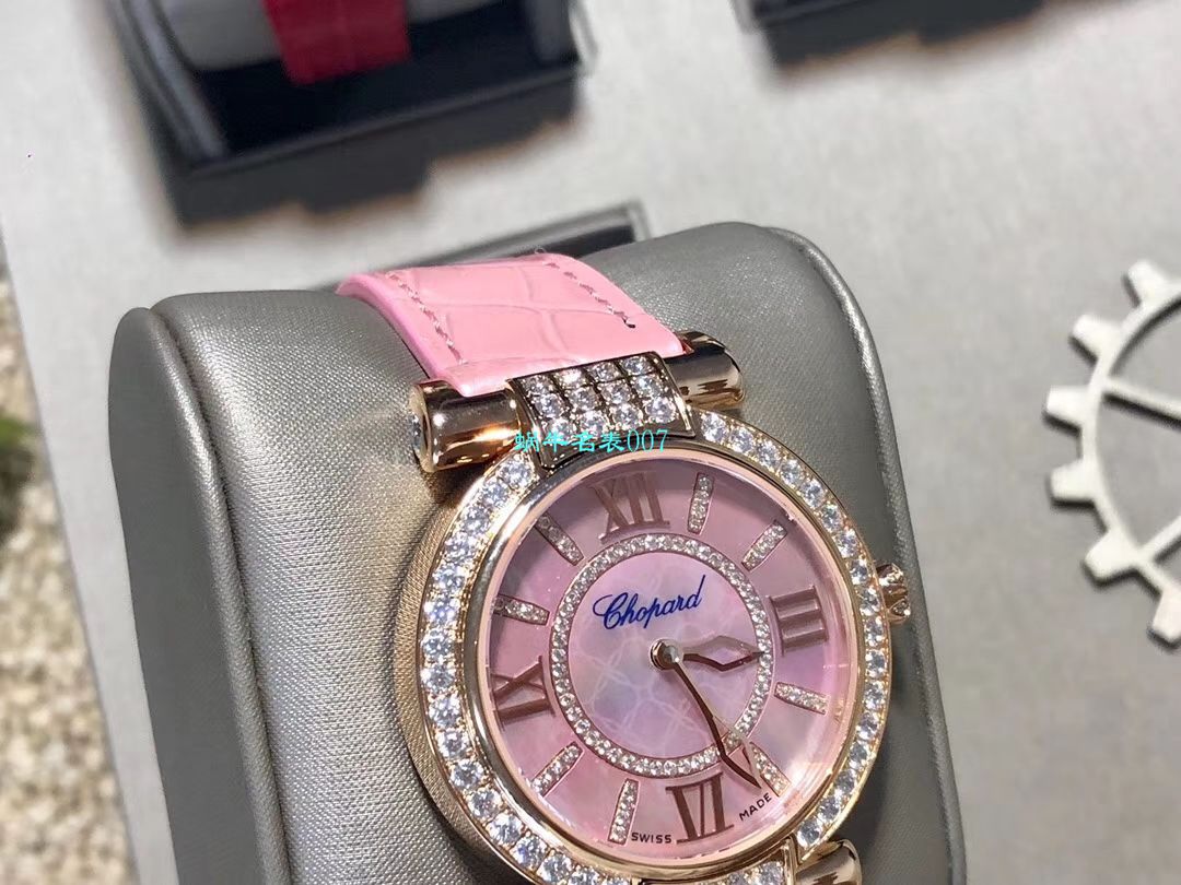 台湾厂顶级高精仿女表Chopard萧邦IMPERIALE系列384242-5006腕表 / XB058