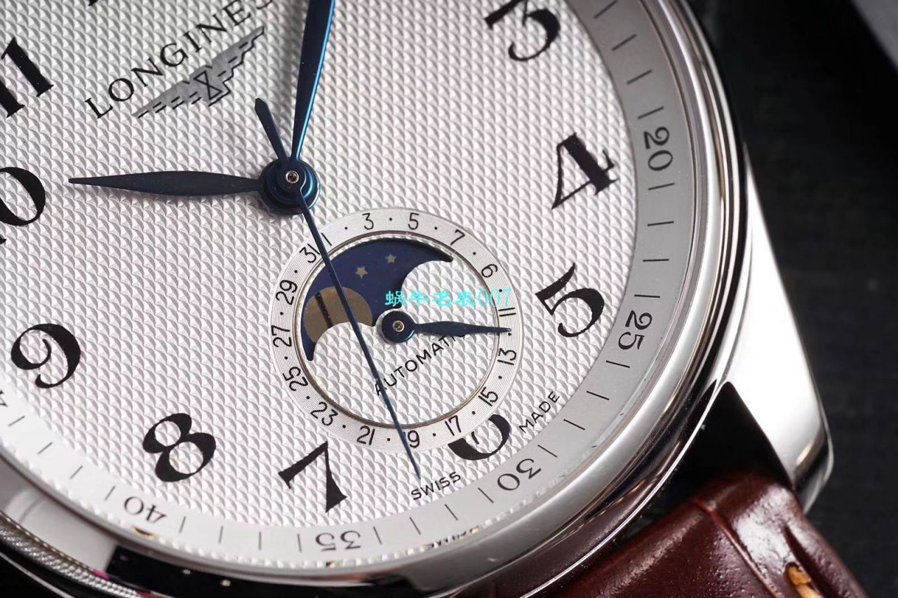 GS厂顶级复刻高仿浪琴名匠L2.909.4.78.3月相腕表 / L163