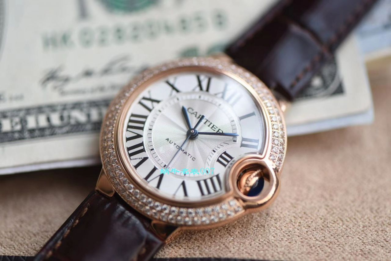 V6厂顶级复刻高仿女表卡地亚蓝气球33毫米系列WE902036腕表 / K265